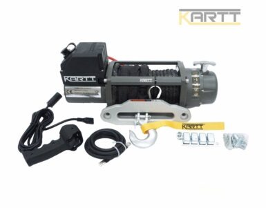 11500 lb electric winch synthetic rope by KARTT